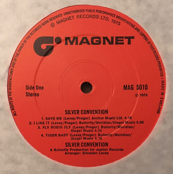 Silver Convention : Discotheque Volume 1 (LP, Album)