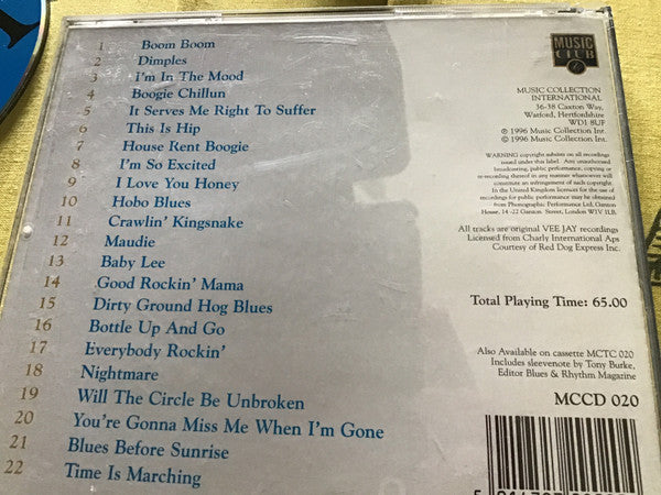 John Lee Hooker : The Best Of John Lee Hooker (CD, Comp, RE)