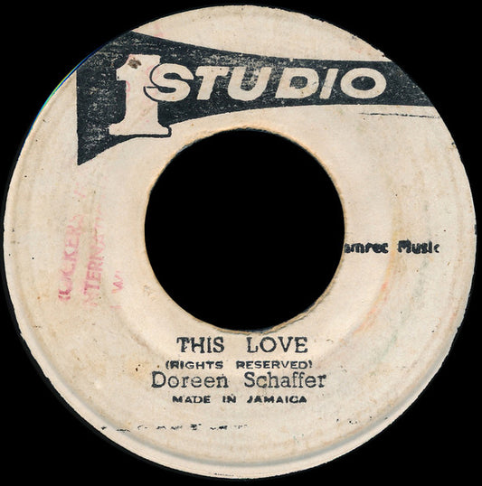Doreen Shaffer : This Love (7")