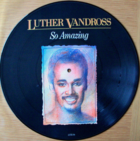 Luther Vandross : So Amazing (12", Pic)