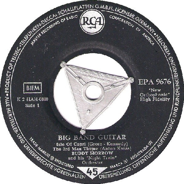 Buddy Morrow And His Orchestra : Big Band Guitar (7", EP)