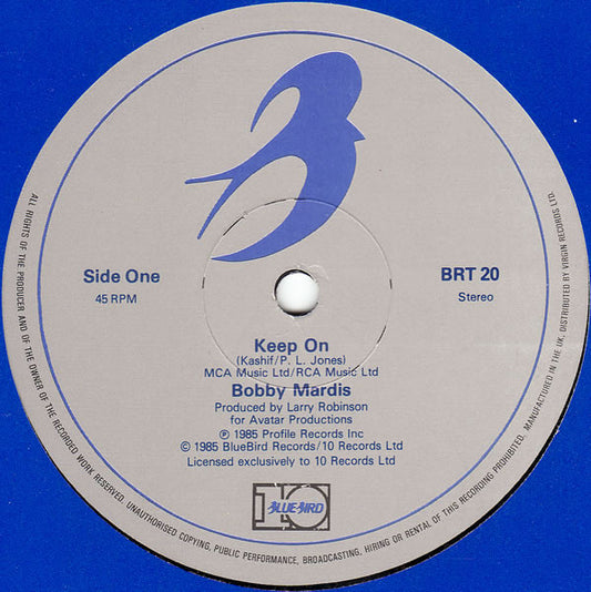 Bobby Mardis : Keep On (12")