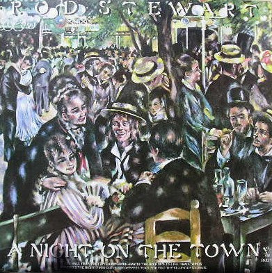 Rod Stewart : A Night On The Town (LP, Album)