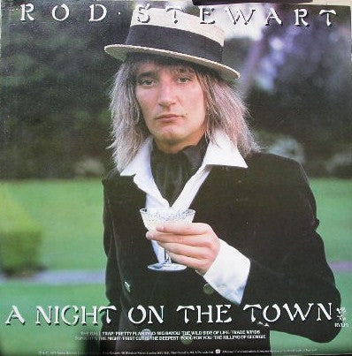 Rod Stewart : A Night On The Town (LP, Album)