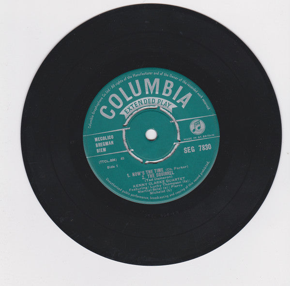 Kenny Clarke Quartet : Relax (7", EP)