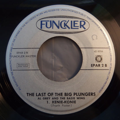Al Grey And The Basie Wing : The Last Of The Big Plungers (7", EP)