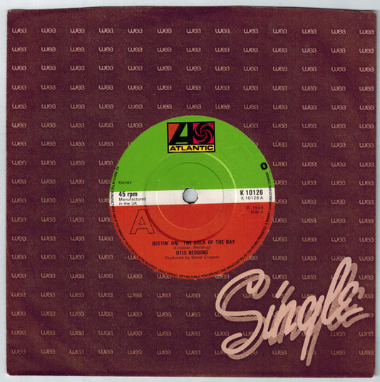 Otis Redding : (Sittin' On) The Dock Of The Bay (7", Single, RE, Sol)