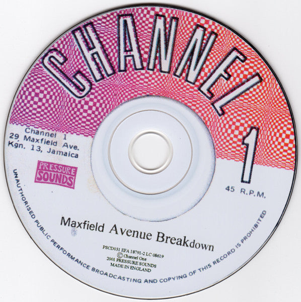 Channel One (5) : Maxfield Avenue Breakdown (Dubs And Instrumentals 1974-79) (CD, Comp)