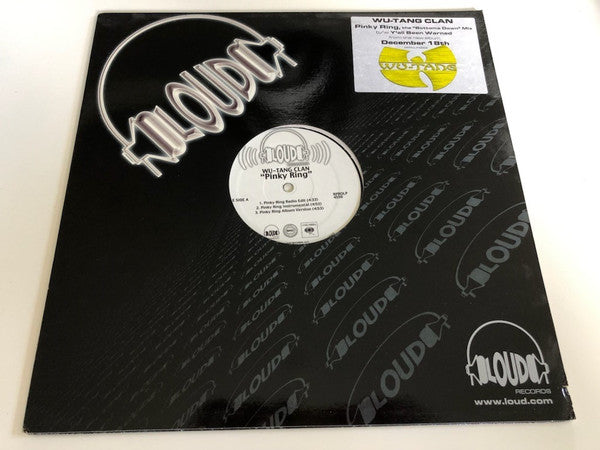 Wu-Tang Clan : Pinky Ring (12", Promo)
