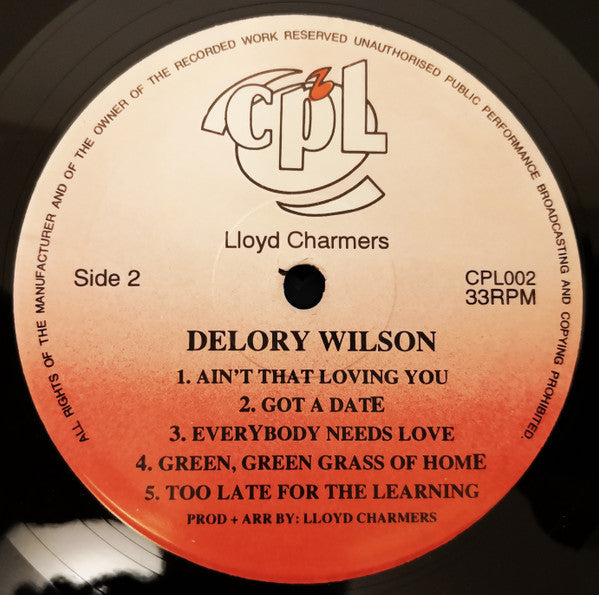 Delroy Wilson : Sarge (LP, Album)
