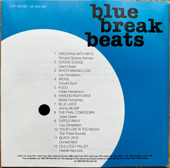 Various : Blue Break Beats (CD, Comp)