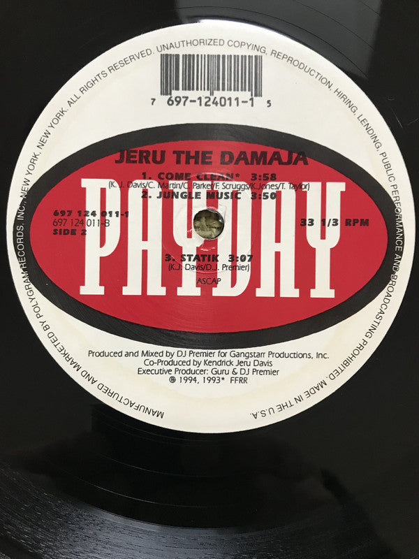 Jeru The Damaja : The Sun Rises In The East (2xLP, Album)