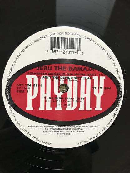 Jeru The Damaja : The Sun Rises In The East (2xLP, Album)