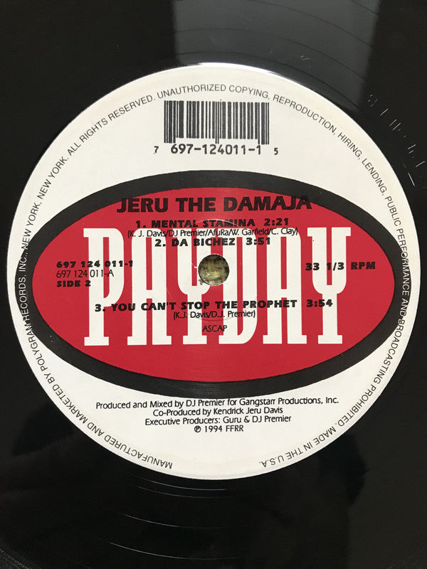 Jeru The Damaja : The Sun Rises In The East (2xLP, Album)