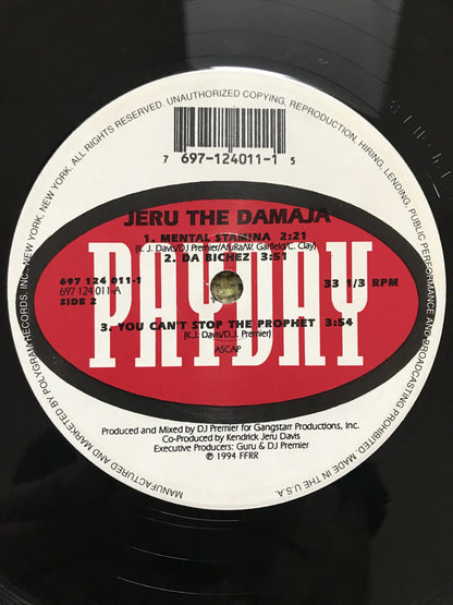 Jeru The Damaja : The Sun Rises In The East (2xLP, Album)