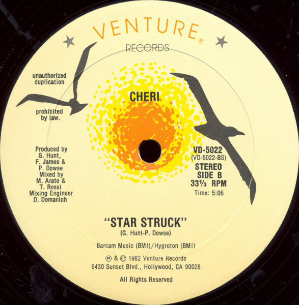 Cheri : Give It To Me Baby (12")