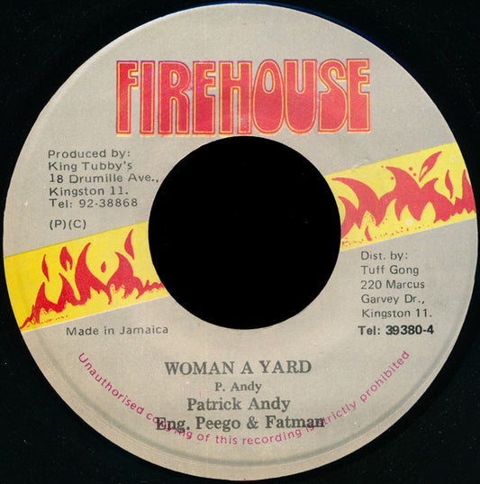 Patrick Andy : Woman A Yard (7")
