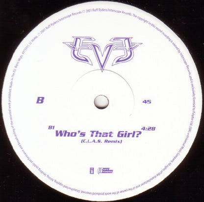 Eve (2) Featuring Gwen Stefani : Let Me Blow Ya Mind (12", Single)