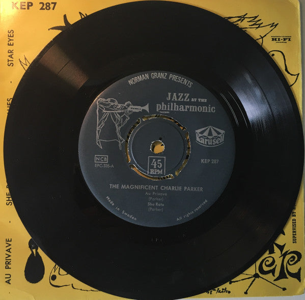 Charlie Parker : The Magnificent Charlie Parker (7", EP)