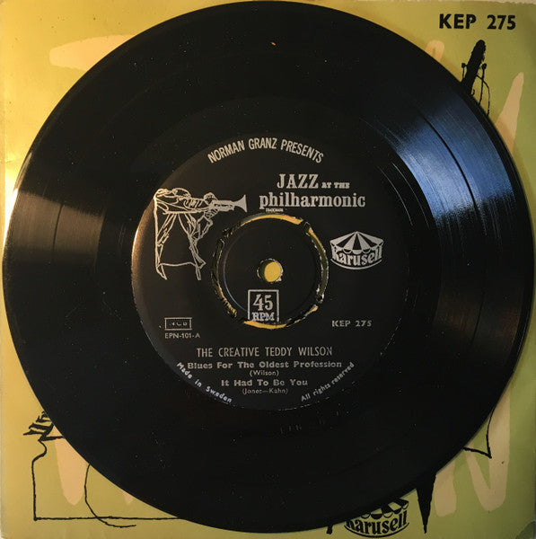 Teddy Wilson : The Creative Teddy Wilson (7", EP)