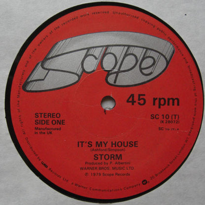 Storm (43) : It's My House (12")