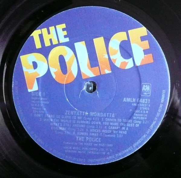 The Police : Zenyatta Mondatta (LP, Album)