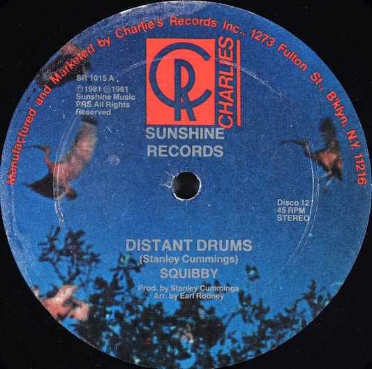 Squibby : Distant Drums (12")
