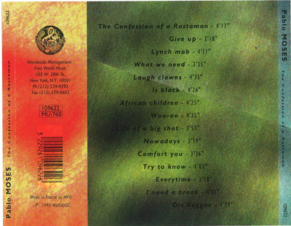 Pablo Moses : The Confession Of A Rastaman (CD, Album)