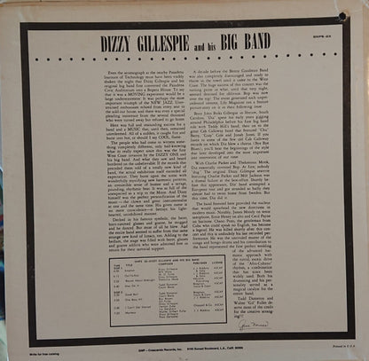 Dizzy Gillespie Big Band : In Concert (LP, Album, RE)