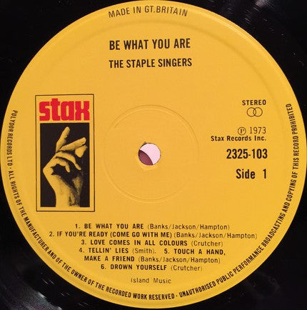 The Staple Singers : Be What You Are (LP, Album)
