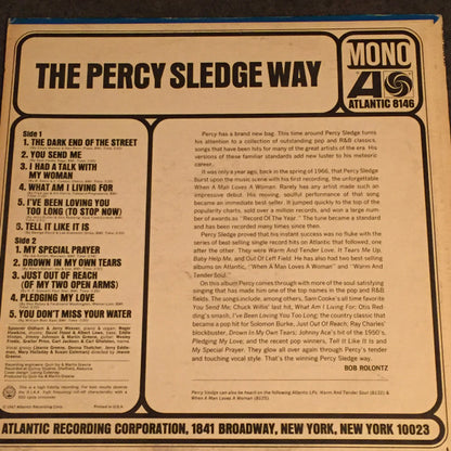 Percy Sledge : The Percy Sledge Way (LP, Album, Mono, CT )