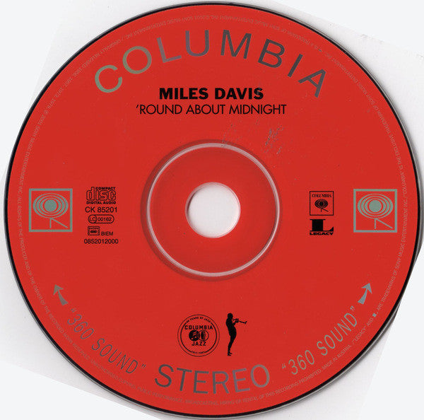 Miles Davis : 'Round About Midnight (CD, Album, RE, RM)