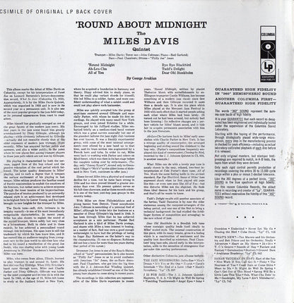 Miles Davis : 'Round About Midnight (CD, Album, RE, RM)