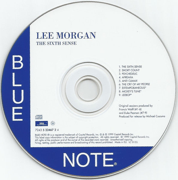 Lee Morgan : The Sixth Sense (CD, Album, RE)