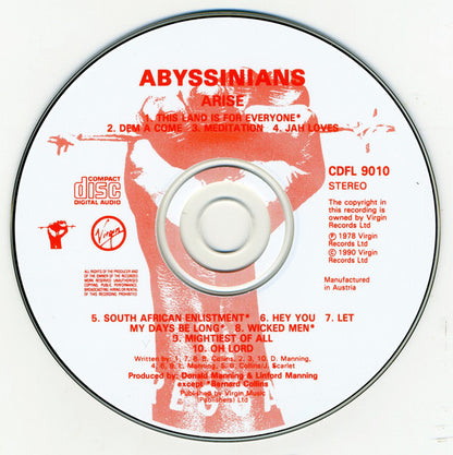 Abyssinians* : Arise (CD, Album, RE, RM)