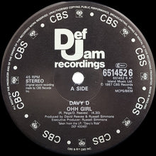 Davy D : Ohh Girl (12")