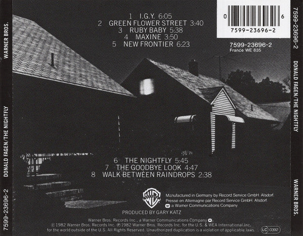 Donald Fagen : The Nightfly (CD, Album, RE, Arv)
