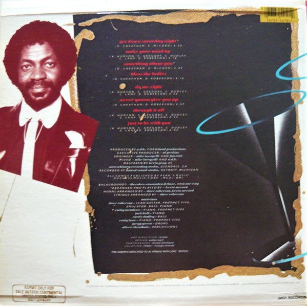Oliver Cheatham : Saturday Night (LP, Album, Glo)
