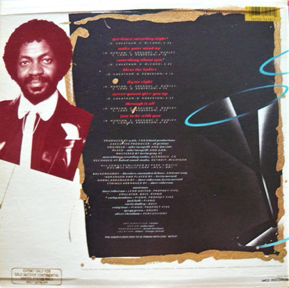 Oliver Cheatham : Saturday Night (LP, Album, Glo)