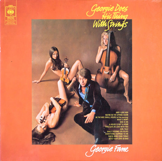 Georgie Fame : Georgie Does His Thing With Strings (LP, Album)