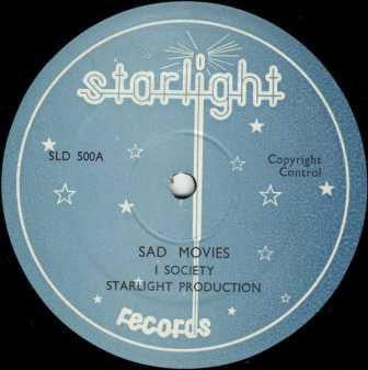 I Society / B.C.B : Sad Movies / Movie Rock (12", Promo)