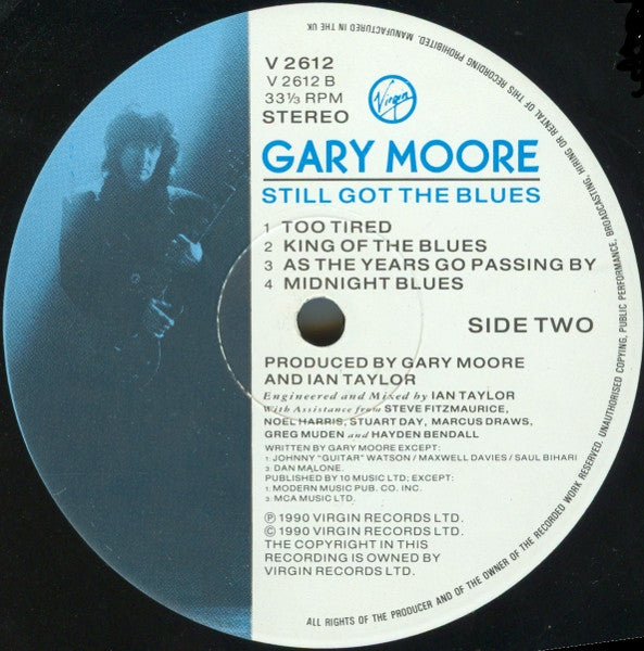 Gary Moore : Still Got The Blues (LP, Album)