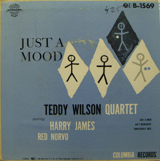 Teddy Wilson Quartet Starring Harry James (2) & Red Norvo : Just A Mood (7", EP)
