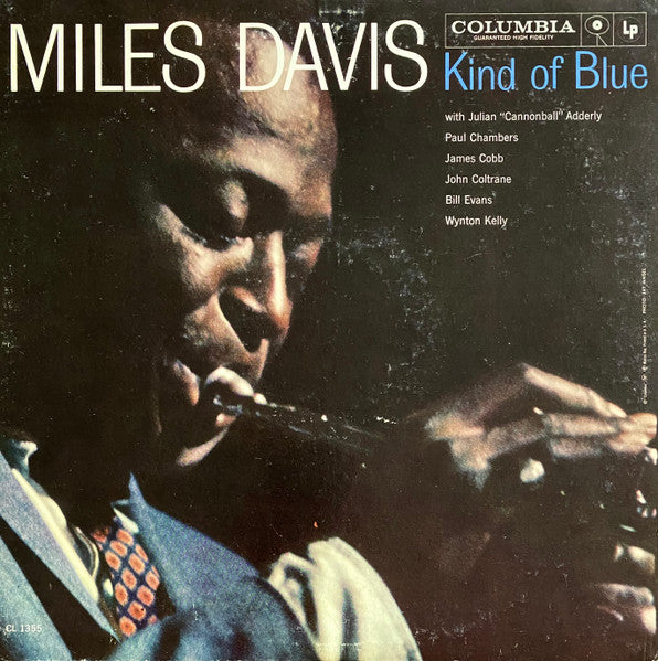 Miles Davis : Kind Of Blue (LP, Album, Mono, M/Print, Dee)