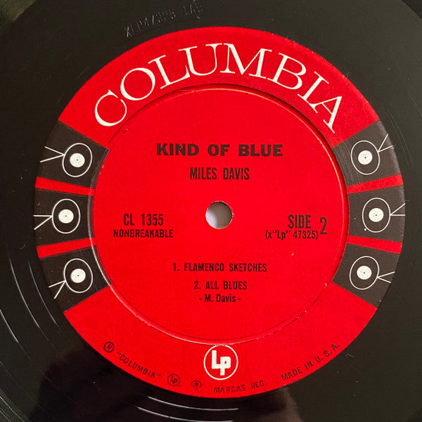 Miles Davis : Kind Of Blue (LP, Album, Mono, M/Print, Dee)