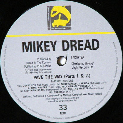 Mikey Dread : Pave The Way (Parts 1 & 2) (2xLP)