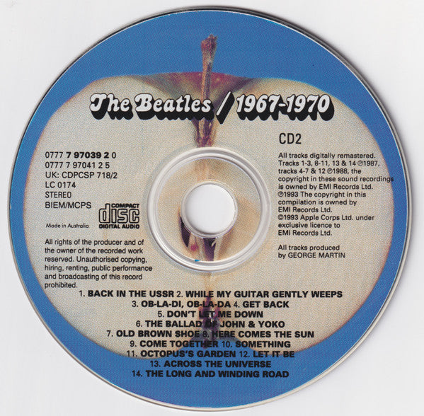 The Beatles : 1967-1970 (2xCD, Comp, RE, RM, Fat)