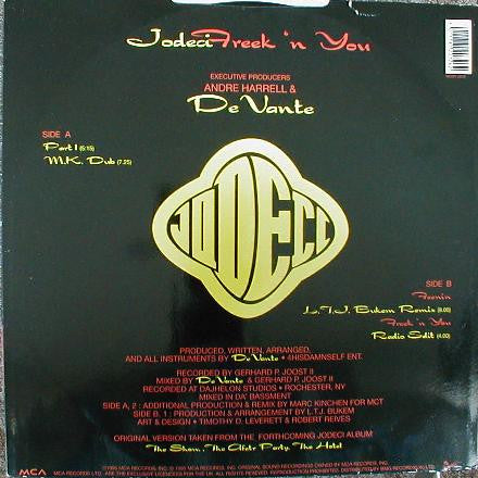 Jodeci : Freek'n You (12")