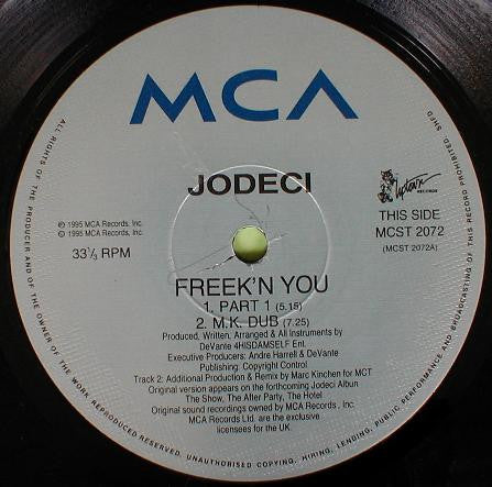Jodeci : Freek'n You (12")