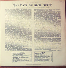 The Dave Brubeck Octet : Dave Brubeck Octet (LP, Album, RE)